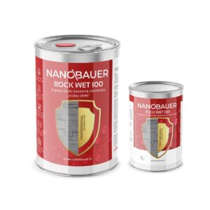 NANOBAUER ROCK WET 100 impregnat do kamienia pogłębiający kolor