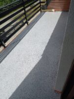 Zywica na balkon taras gotowy zestaw platkami 12m2 Waga produktu z opakowaniem jednostkowym 12 kg